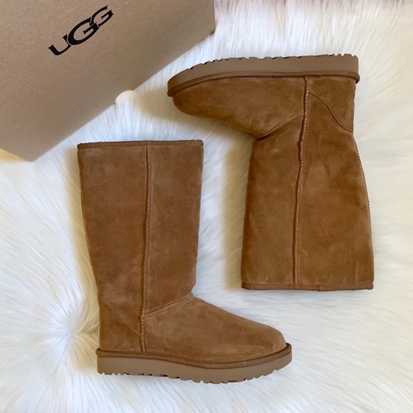 UGG Chestnut Classic Tall II Animal Boots - Picture 4 of 8